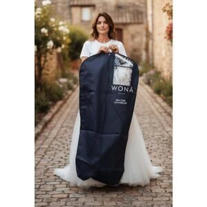 Wona Bridal New York Los Angeles Garment Bag Wedding Dress Travel Bag